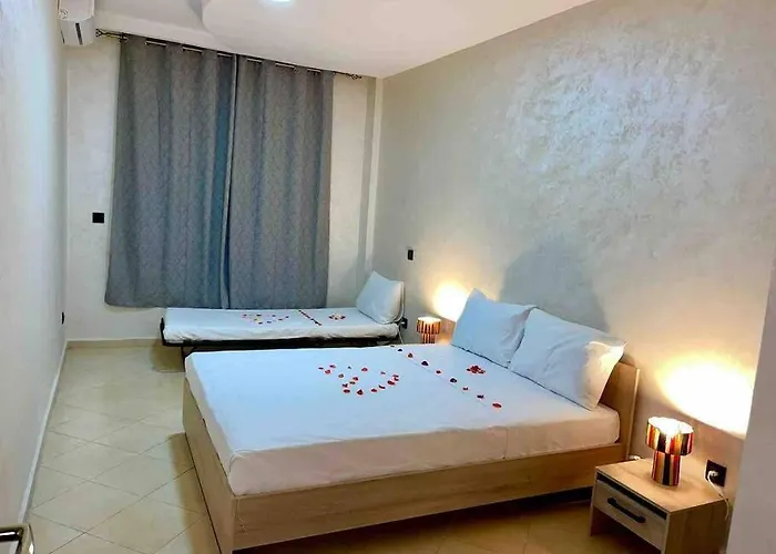 Appartement Haut Standing 3 Chambres Avec Terasse Quartier Gueliz Hivernage A Marrakech I19